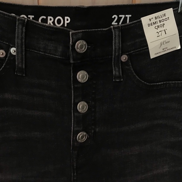 J. Crew Billie Demi Boot Leg Crop Jeans New with tags - Picture 5 of 8